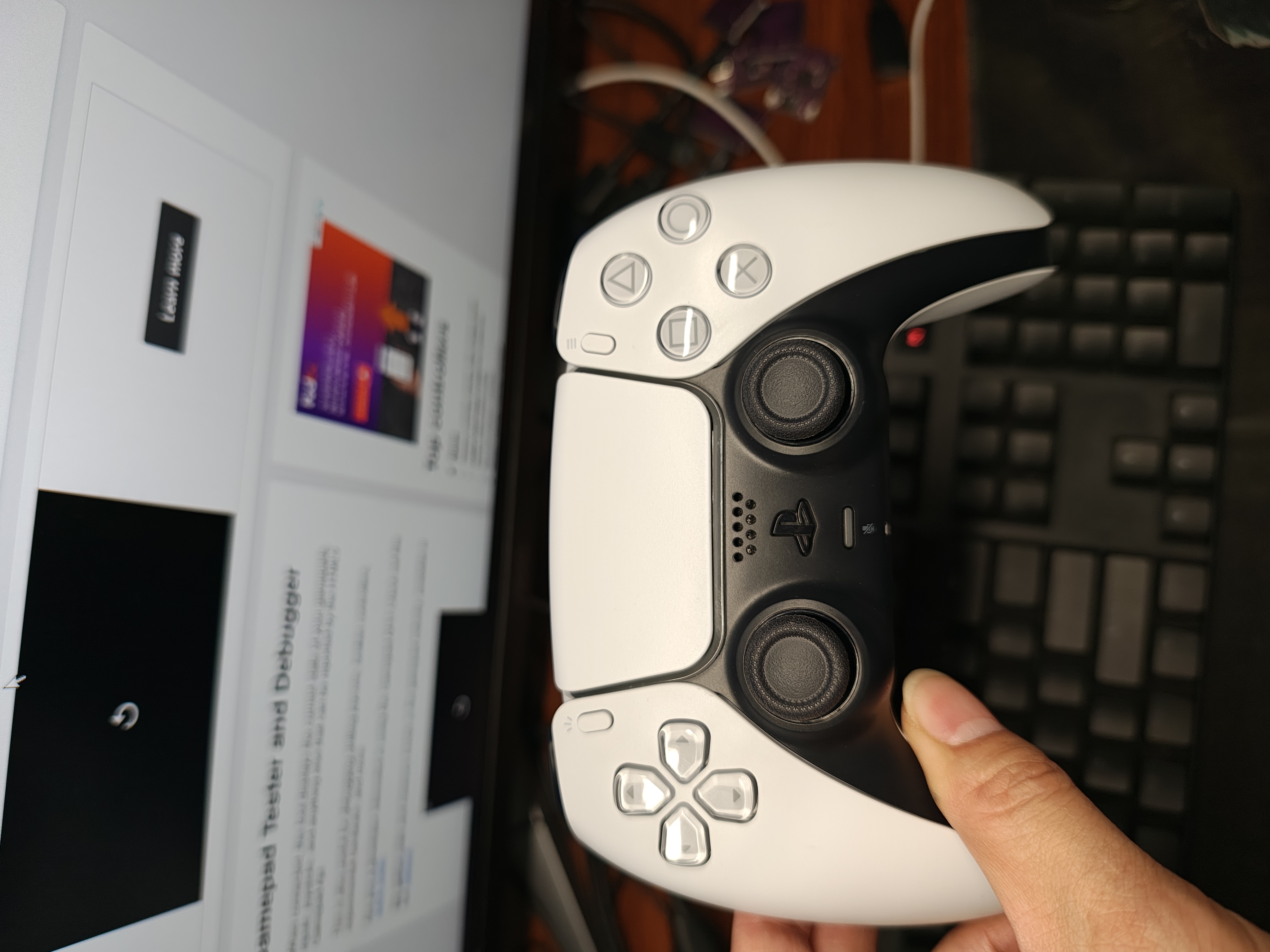 ps5原装手柄无线手柄 店保3个月 所见即所得 顺丰包邮