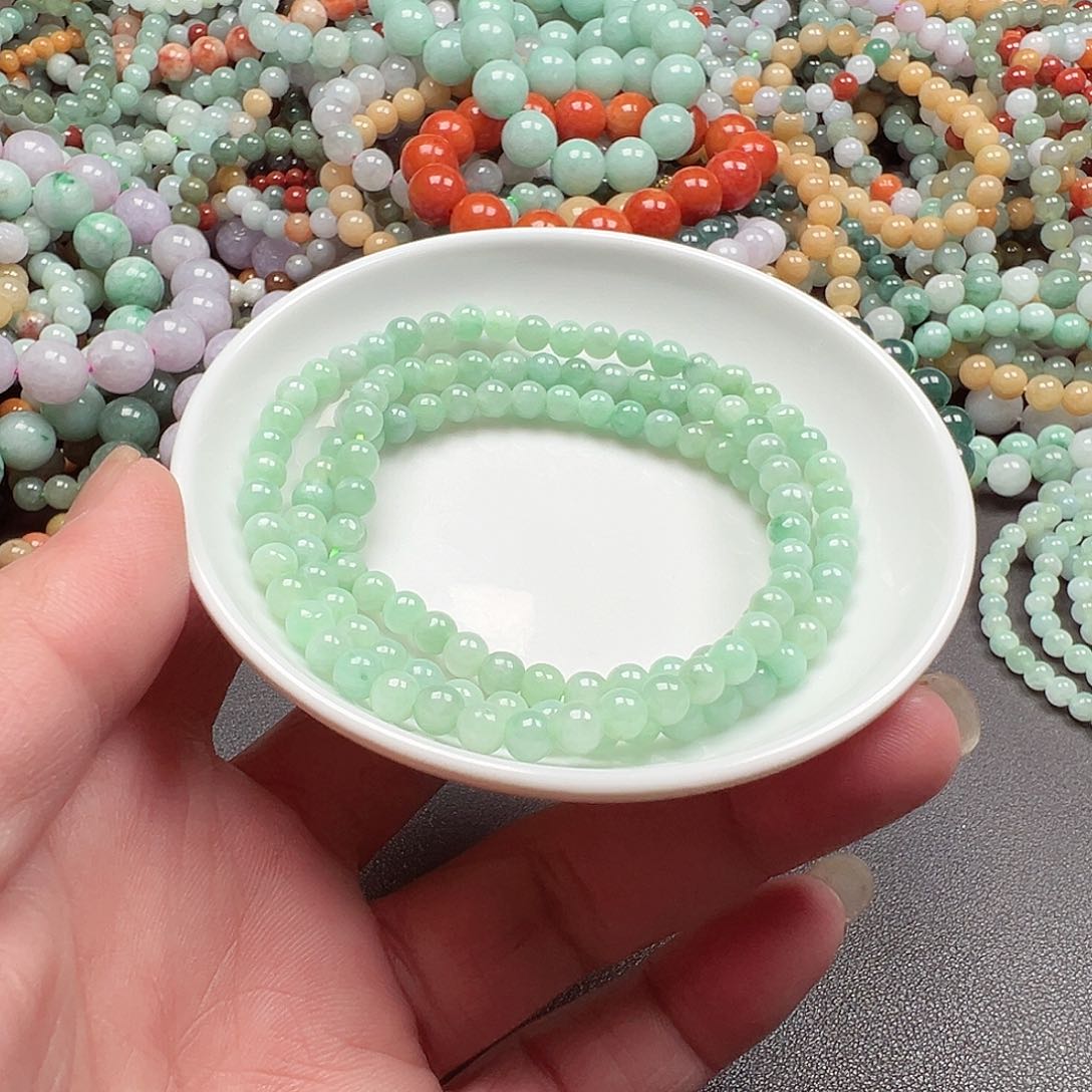 翡翠手链未镶嵌喵****S货主老华