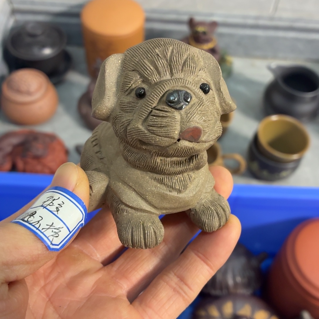 紫砂茶杯瑕疵不退不换介意勿拍