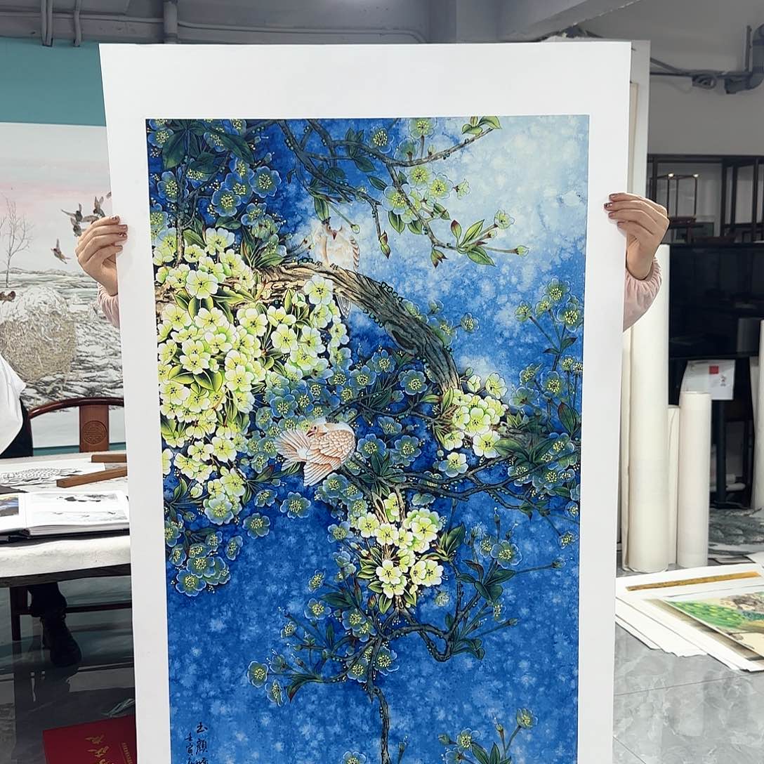 国画国画作品展李老师