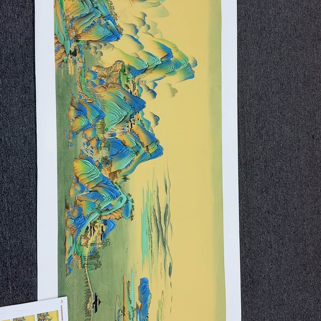 国画多次参加国内外大型