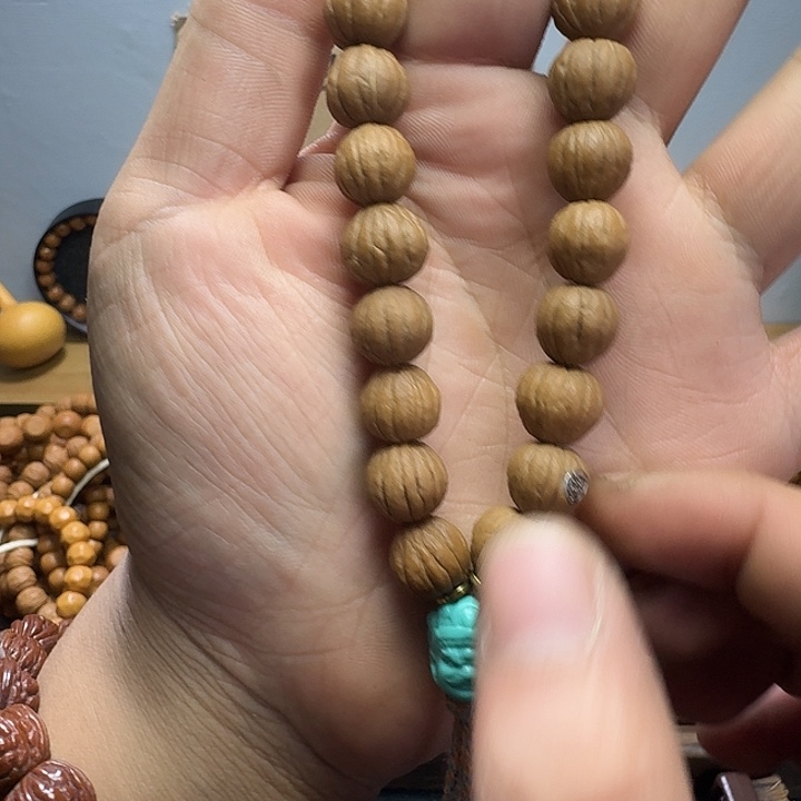 吊坠龙脊菩提12左右纯手工馒头料手持