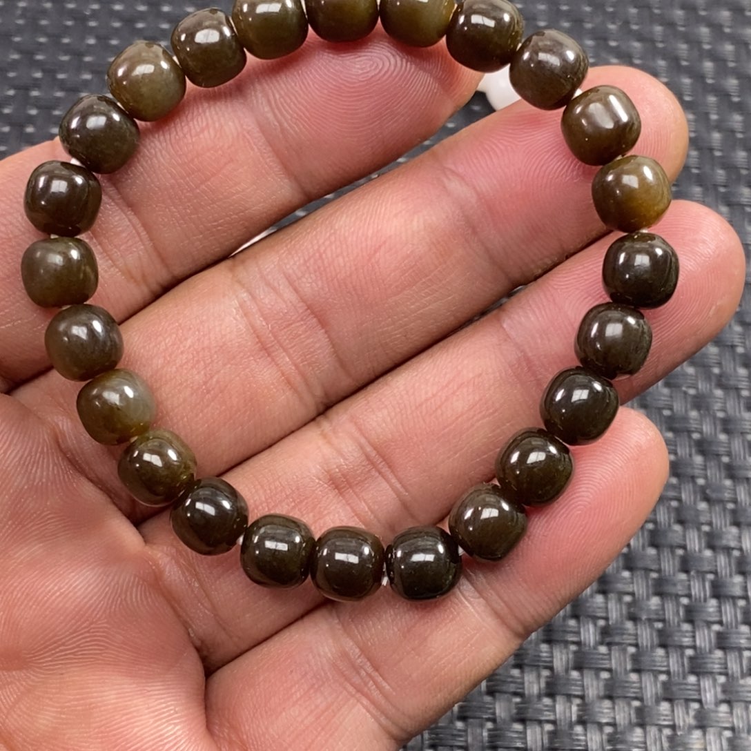 和田玉手链未镶嵌