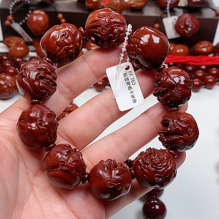 橄榄核吊坠黑**长88888888