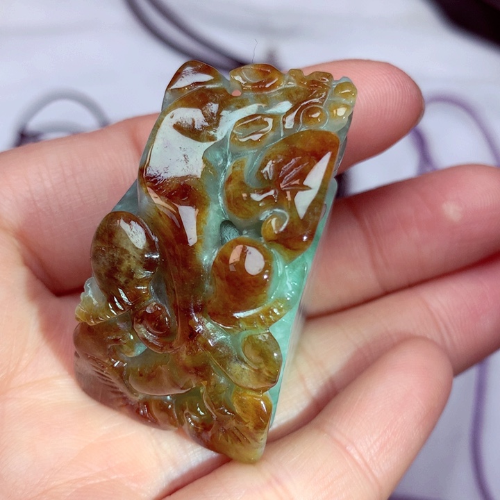 翡翠吊坠(不含链)未镶嵌