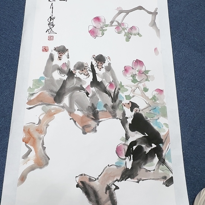国画书画作品多次