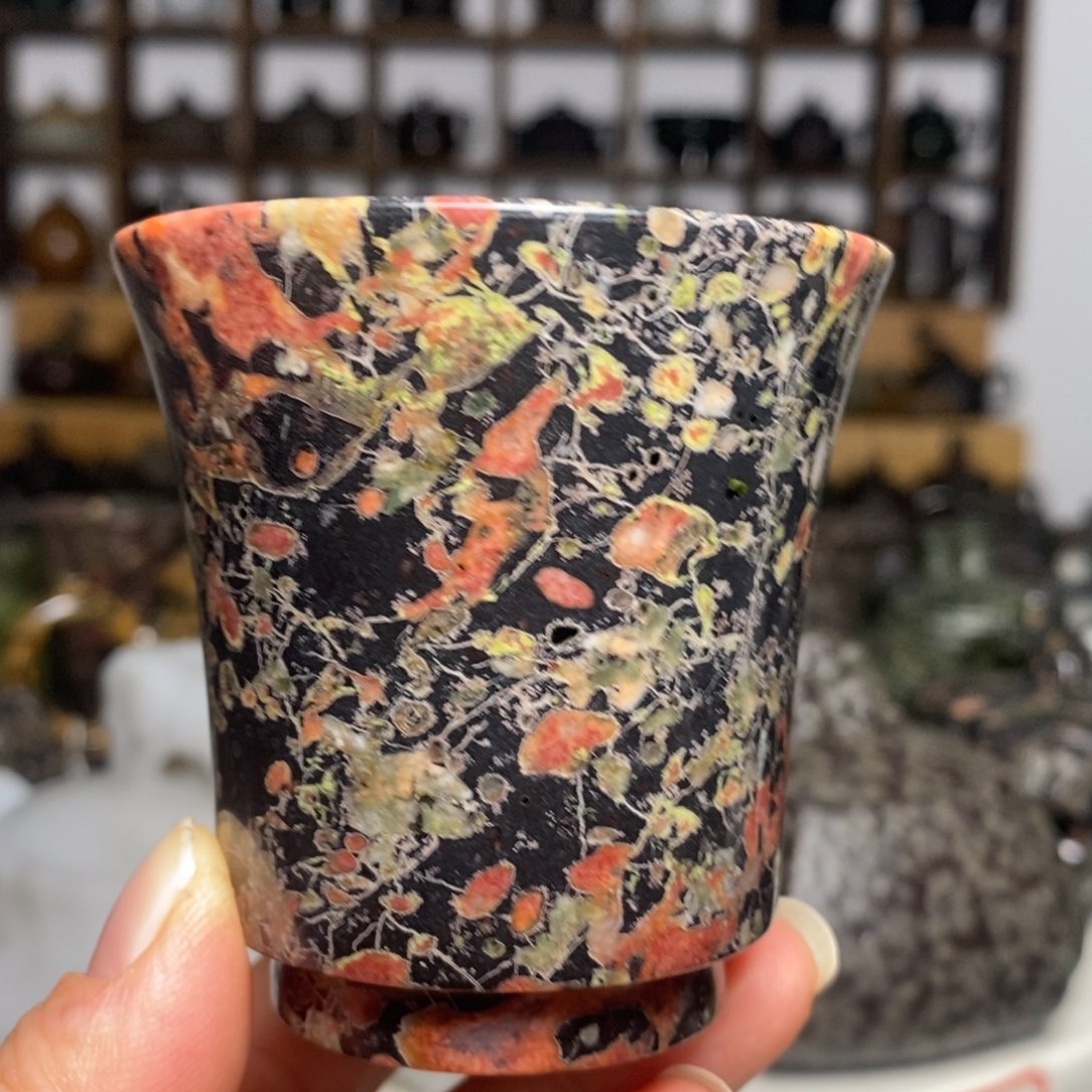 梅花玉高品微瑕主人杯不售后