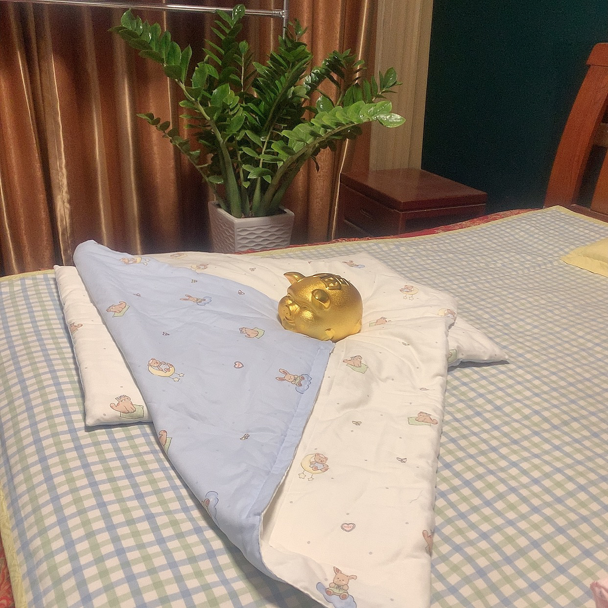 新生儿专用柔软棉花被婴儿母婴a类全棉被子四季可用产房婴儿被子