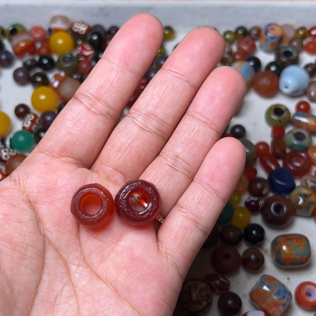 一***酒玛瑙/玉髓未镶嵌配饰