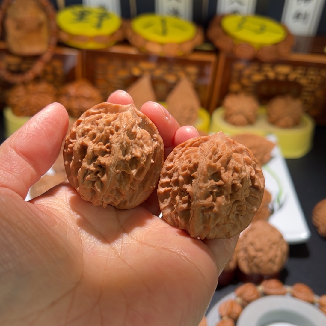 常***青文玩核桃把件震八荒