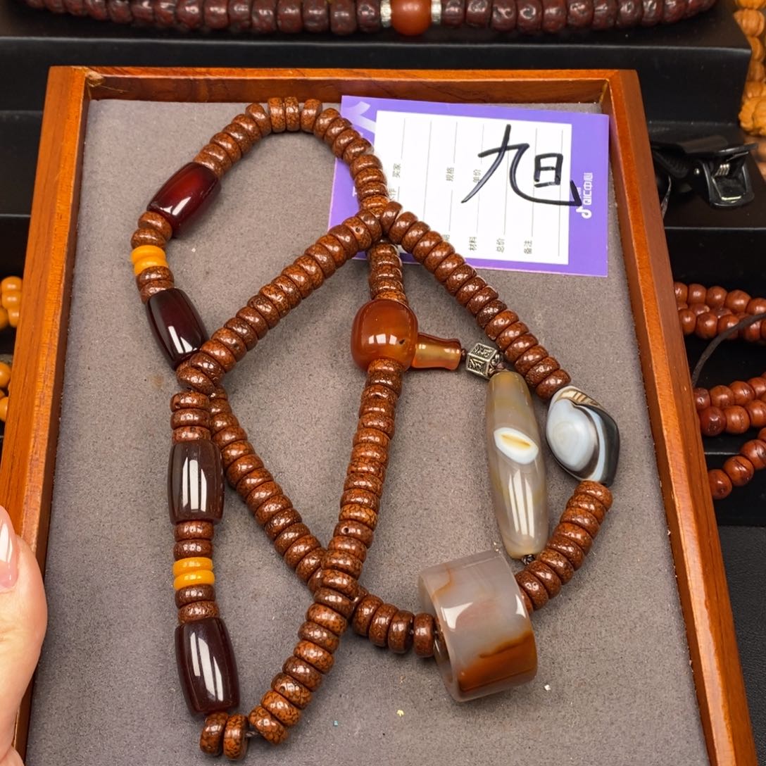 星月菩提吊坠星月