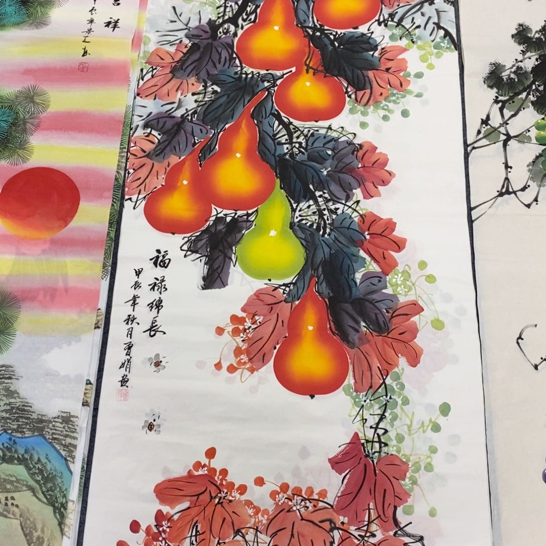 国画138✖️68画画画画画画作品