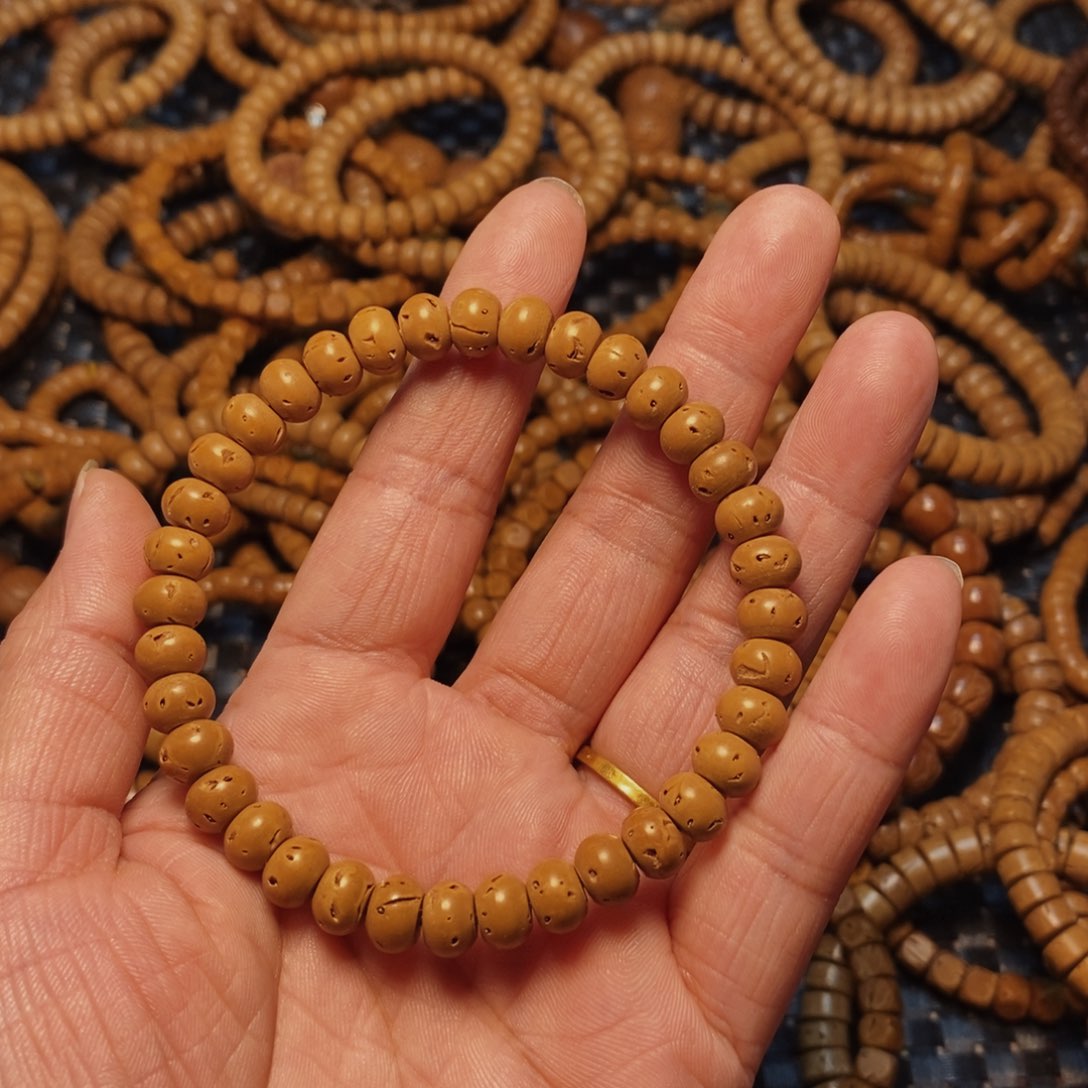 桃核手串大*6/8尺寸单圈