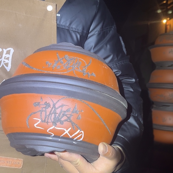 紫砂紫砂花盆盆栽