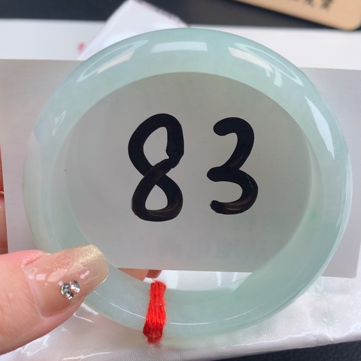 翡翠手镯未镶嵌缅甸天然A货翡翠