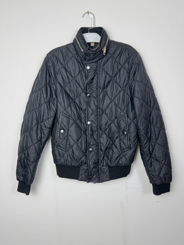 99新 BURBERRY/博柏利 经典菱形格棉服/XS码/体重120斤左右穿