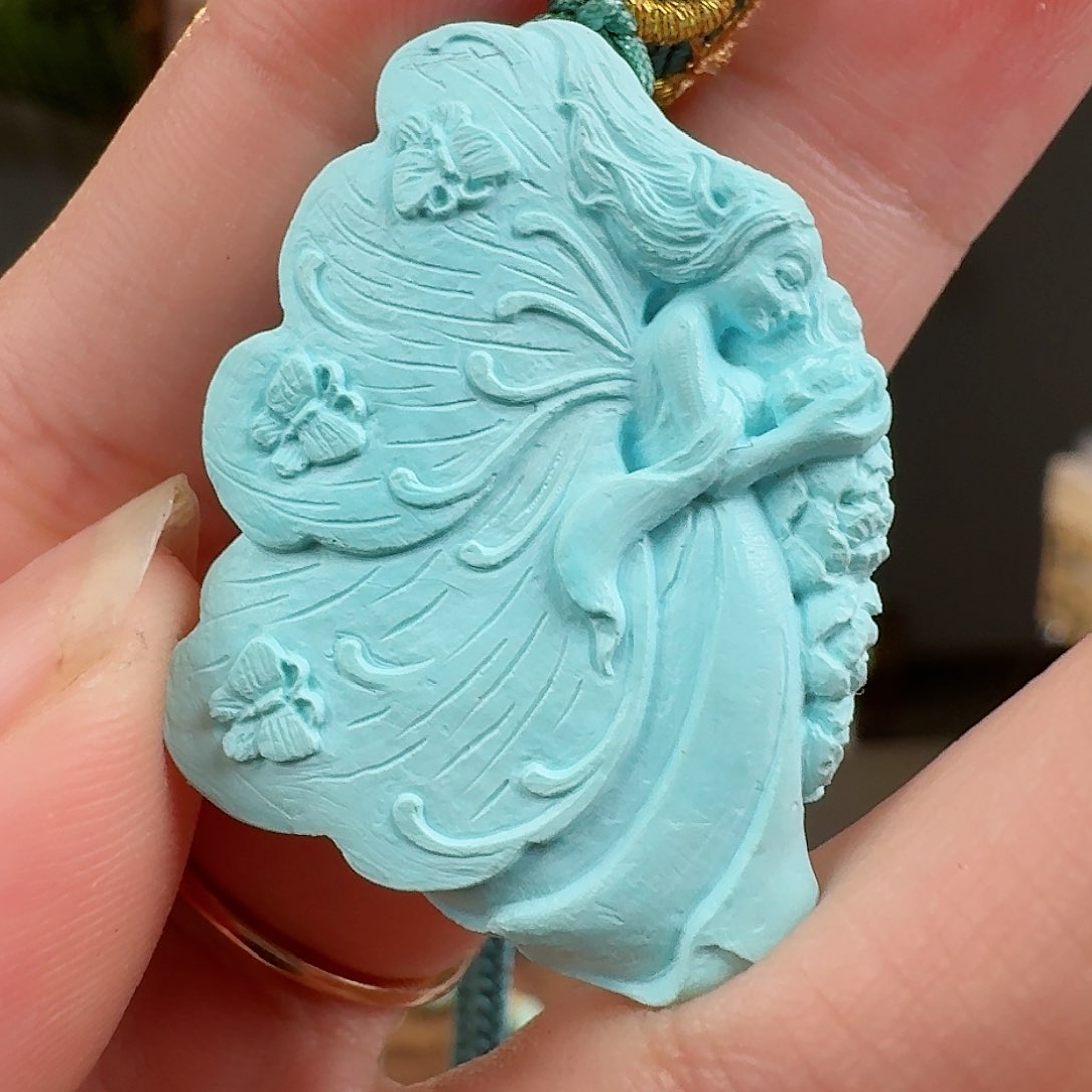 绿松石珠宝奇石未镶嵌