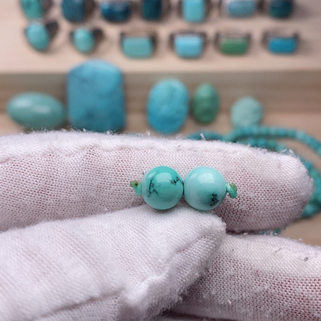 绿松石挂件未镶嵌东*。