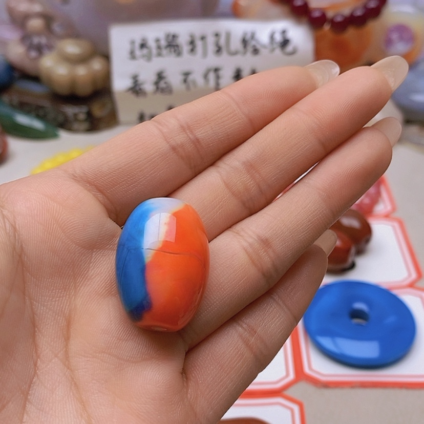 【闪购商品】未镶嵌玛瑙/玉髓珠宝半成品用****乐