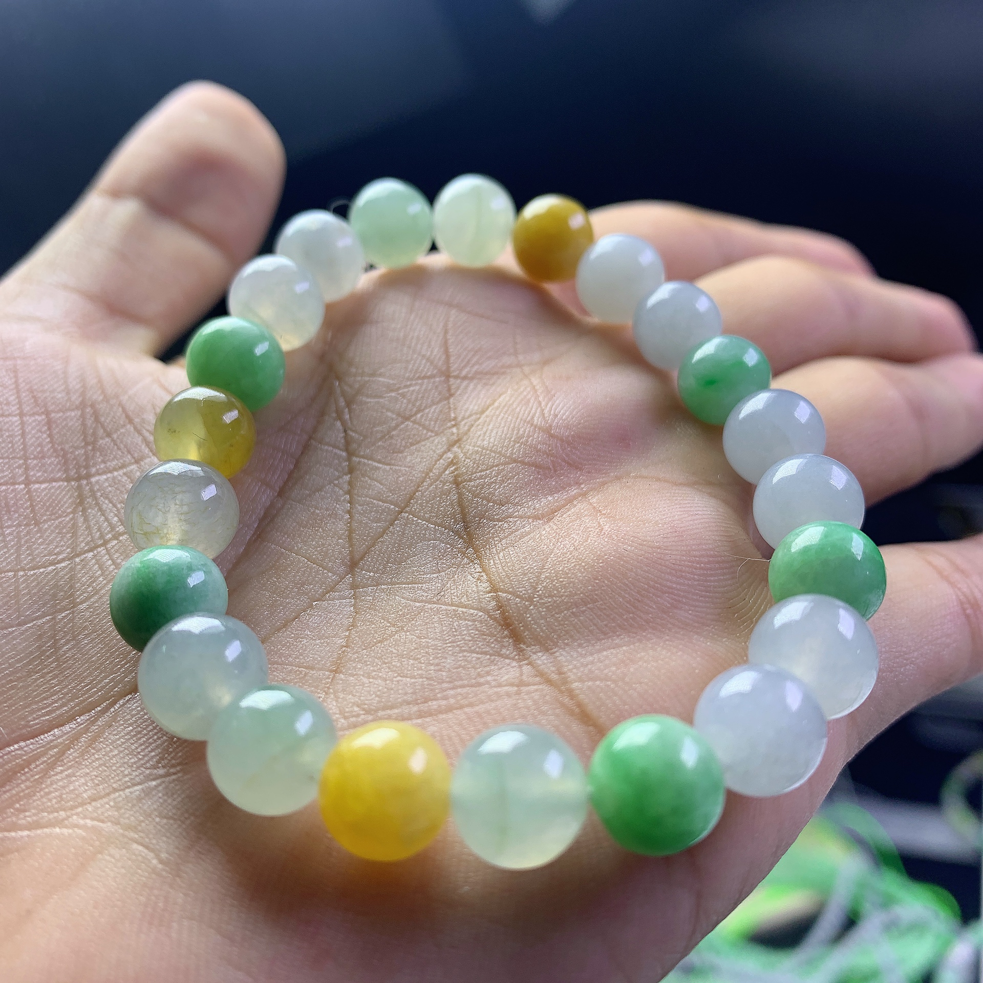 天然A货多宝美货8➕尺寸mm手串