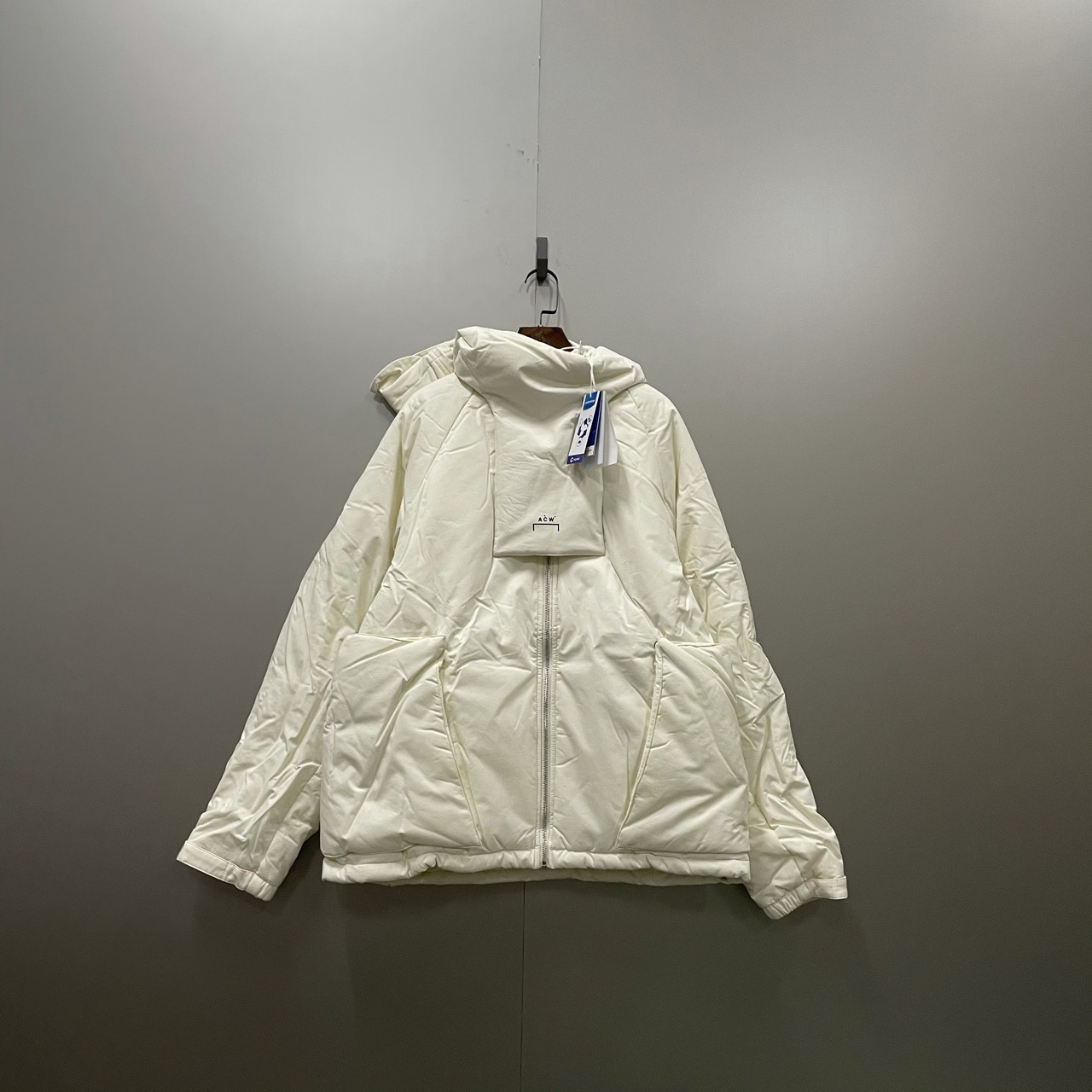 （qq）113 A-COLD-WALL 白色多口袋外套 XL码 全新/9590/bc008940