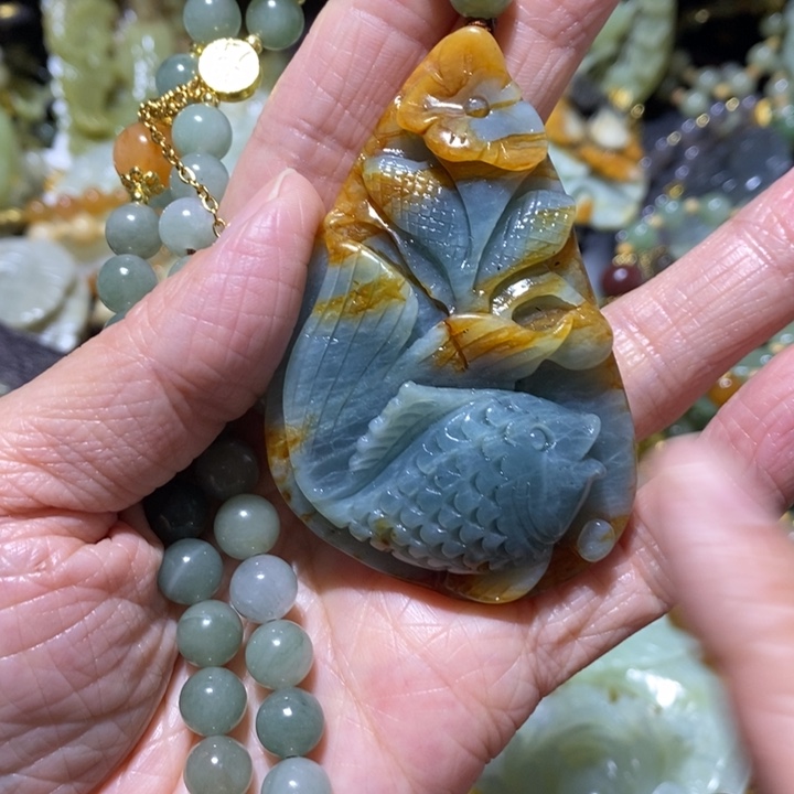 岫玉岫玉吊坠未镶嵌