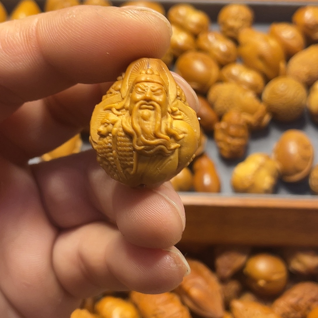 手串/手链橄榄核关公980