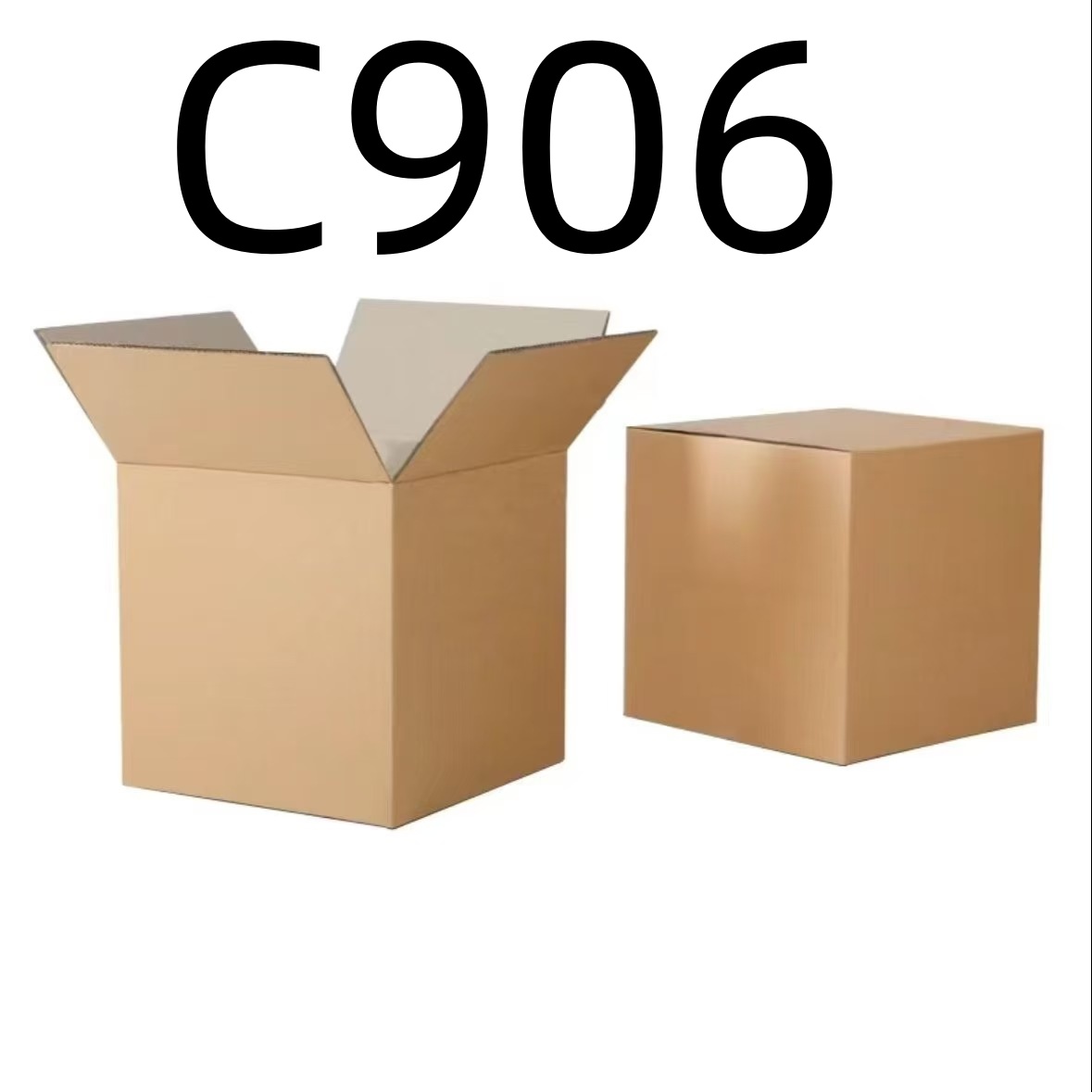 99新  【按照主播讲解下单】C906 编号纸箱 3C数码家用百货桌面摆件