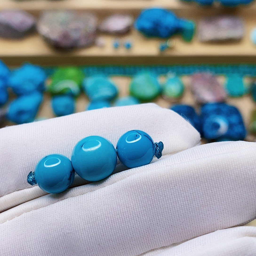 绿松石珠宝奇石未镶嵌