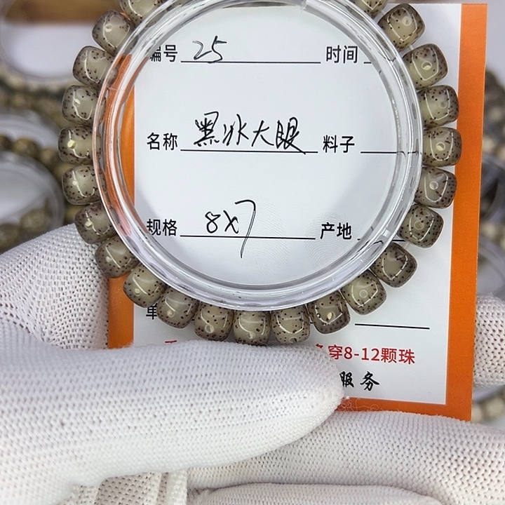 我***爸把件星月菩提黑冰大眼