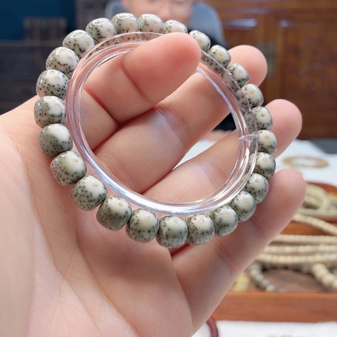 星月菩提吊坠8➕青花瓷石玉料 78号