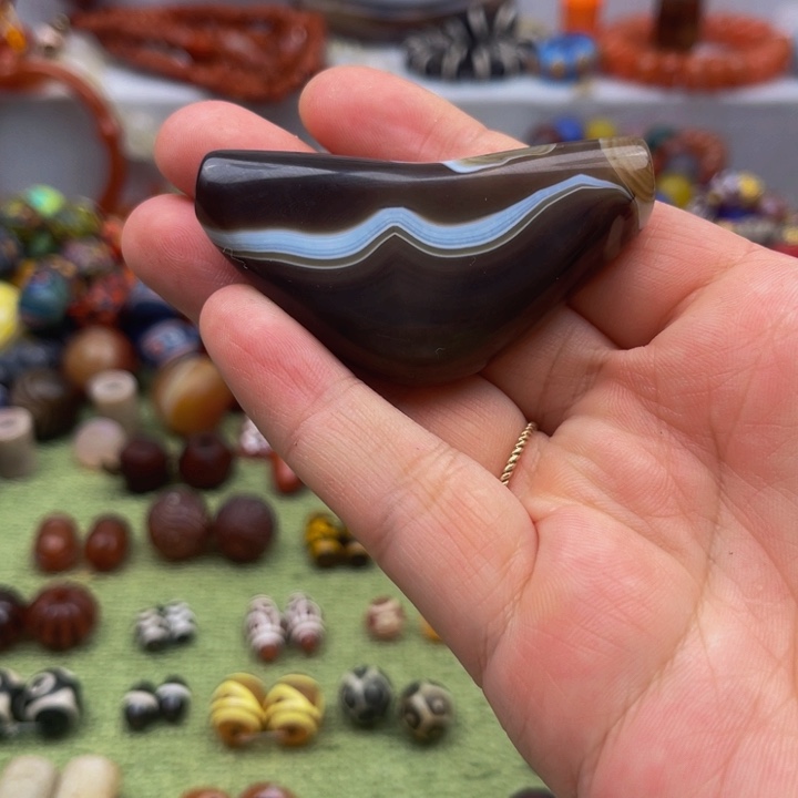 合金颈饰玛瑙/玉髓