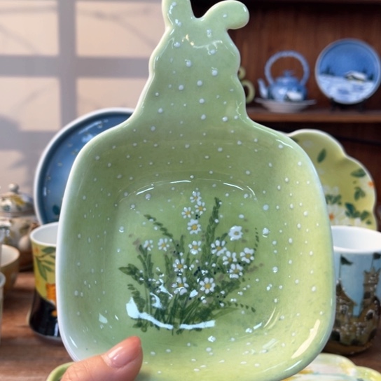 罐景德镇釉下手绘陶瓷 