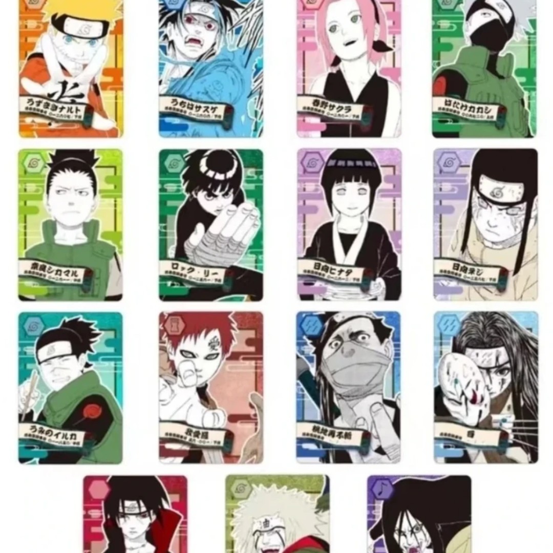 火影忍者 JUMP 原画数据卡第二弹（默认代拆）