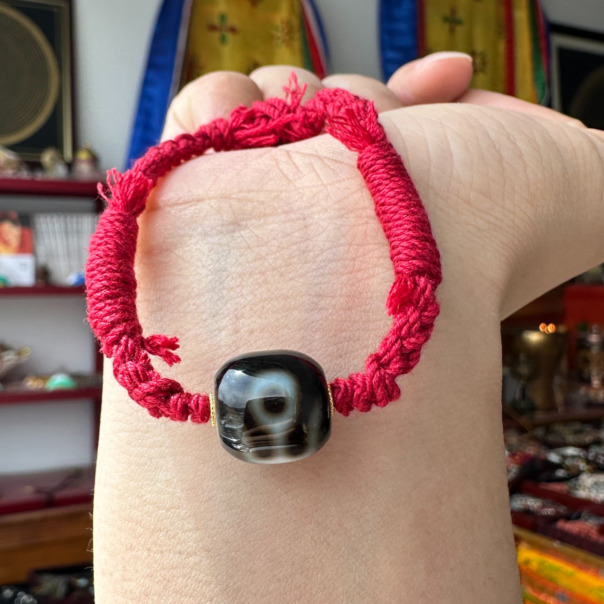 转过山 18K贵人玛瑙手绳（拉萨直发多样发 ）DU250406108