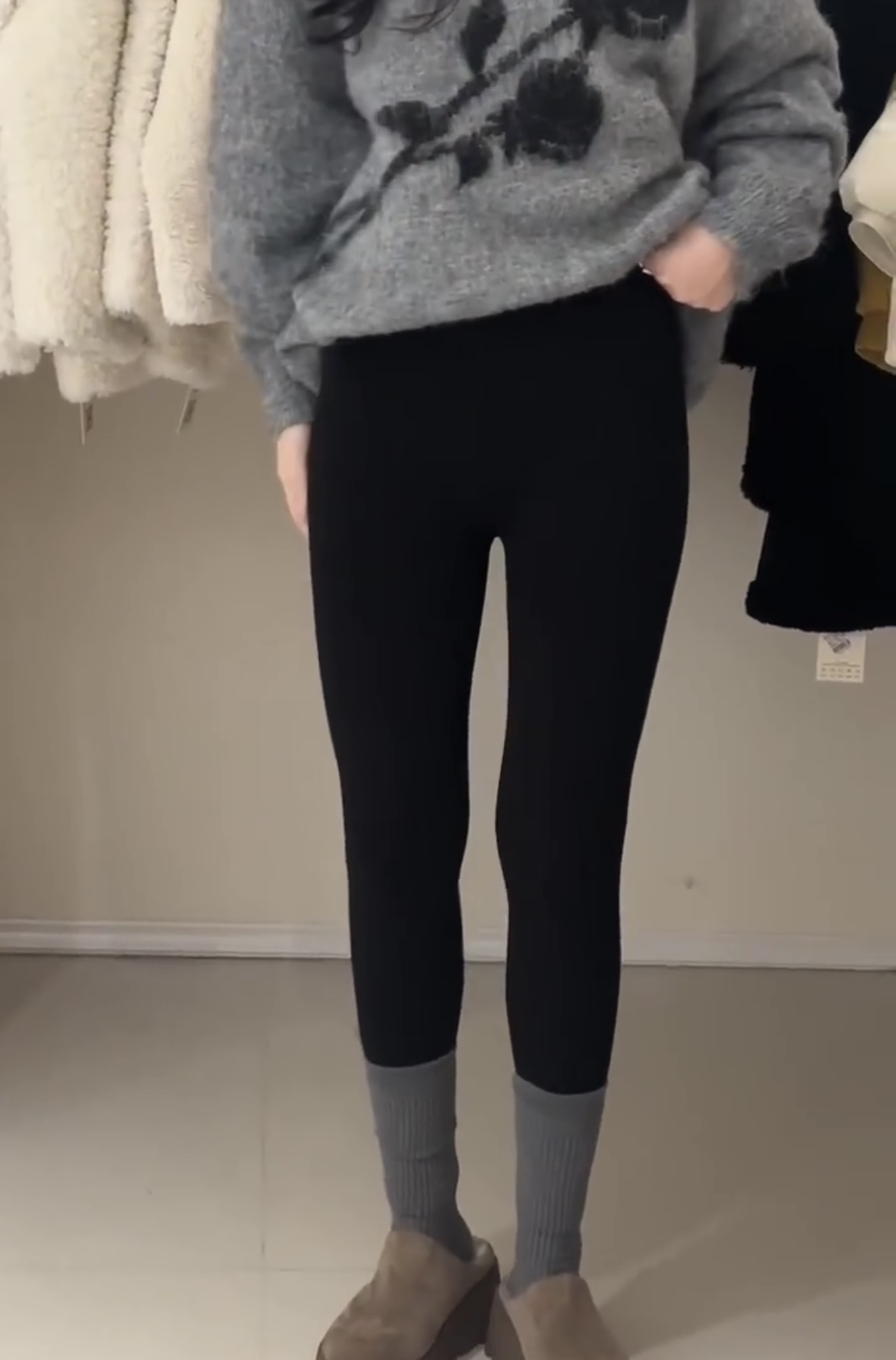 J-551033#超好穿随便搭 80-150斤轻松驾驭慕斯云朵裤瑜伽裤
