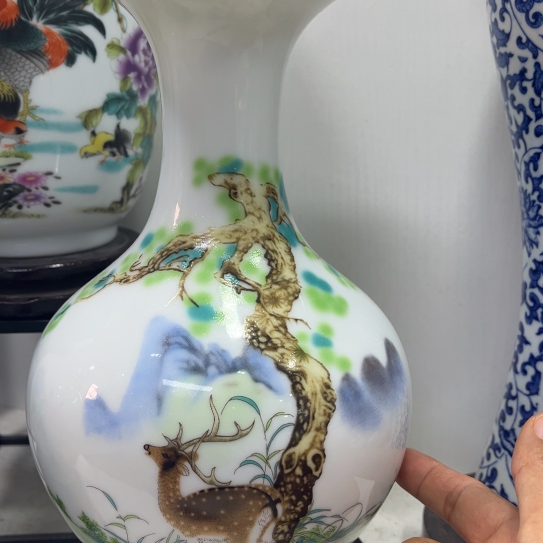 景德镇陶瓷花瓶摆件