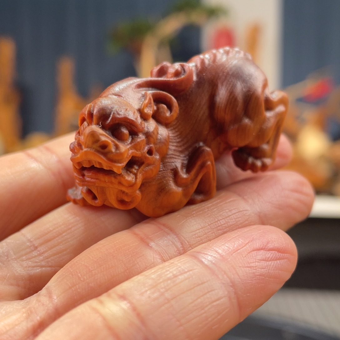 柏木（崖柏）手把件