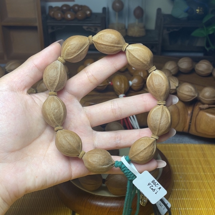 橄榄核手串/手链梅林铁核19.26