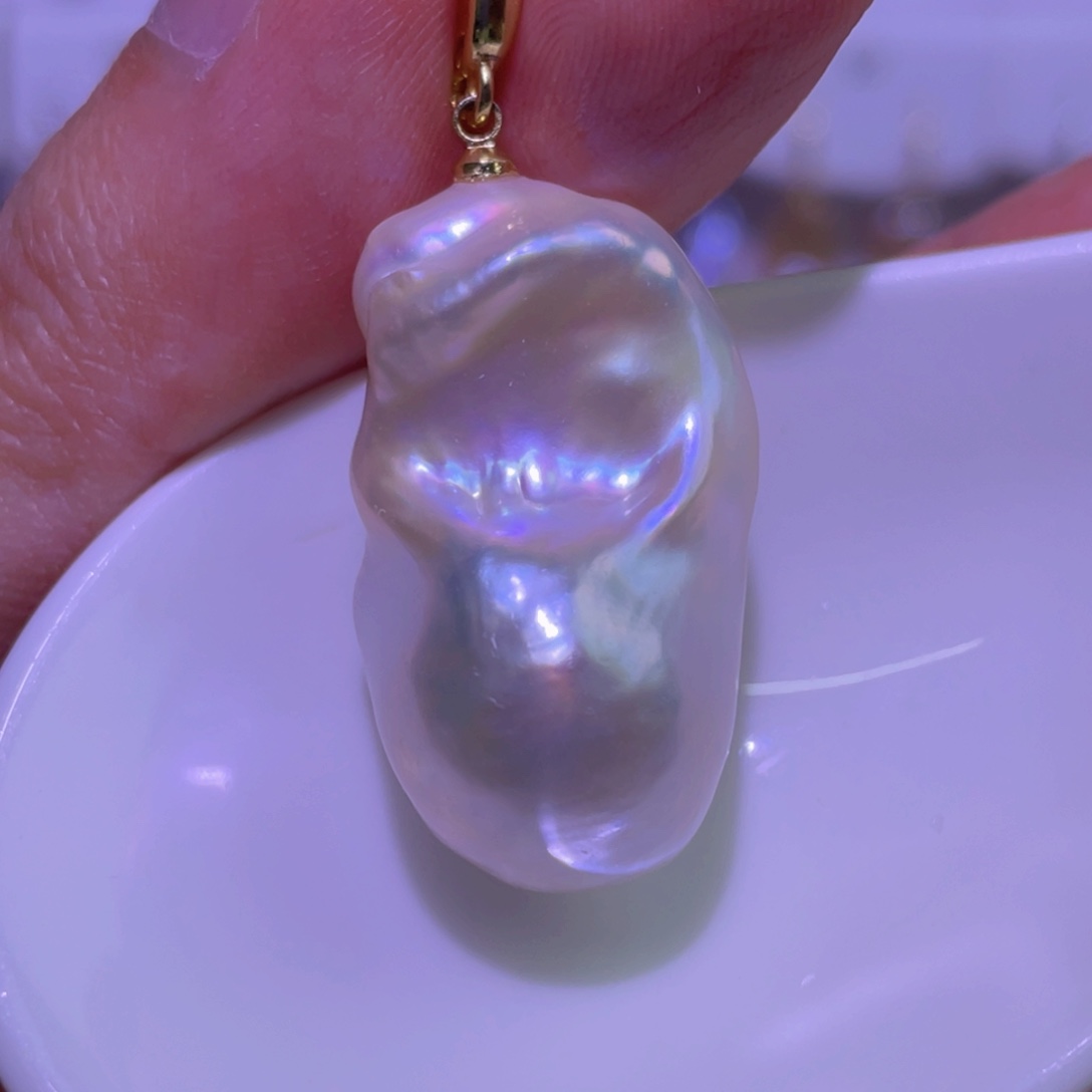 淡水珍珠天然淡水珍珠吊坠未镶嵌