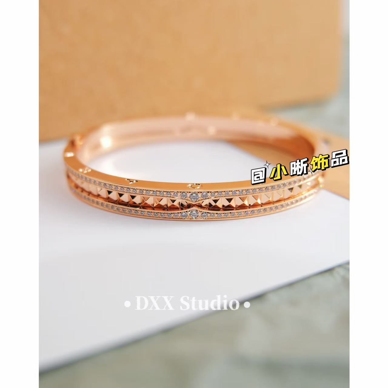 铜合金手镯 小众设计日韩ins简约小众饰品轻奢时尚个性手镯45096