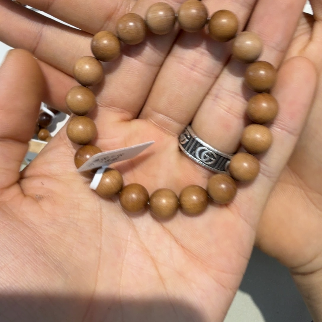 节***隶非洲檀香无事牌老山檀1.0/19百年