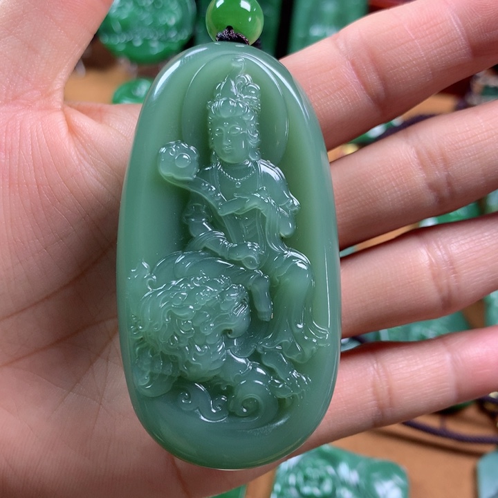 和田玉未镶嵌颈饰浩**辰