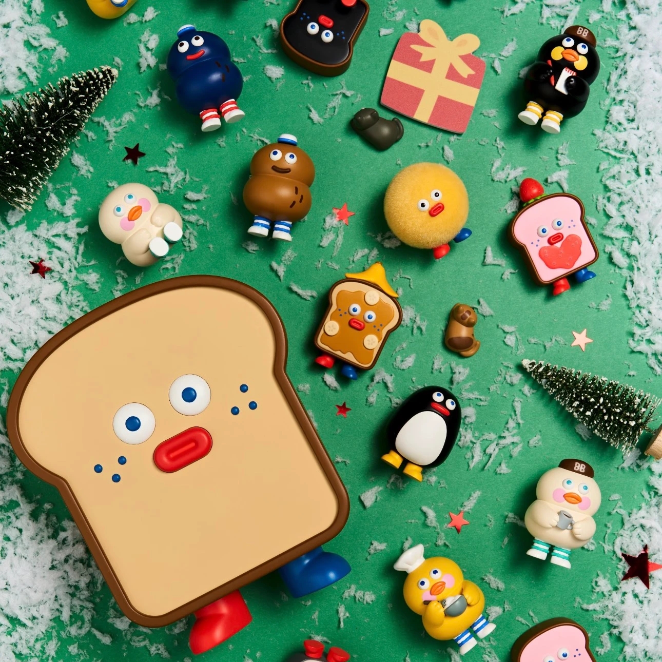 【拆盒】早午餐兄弟胖胖吐司盲盒收藏