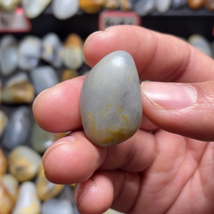 和田玉未镶嵌挂件50