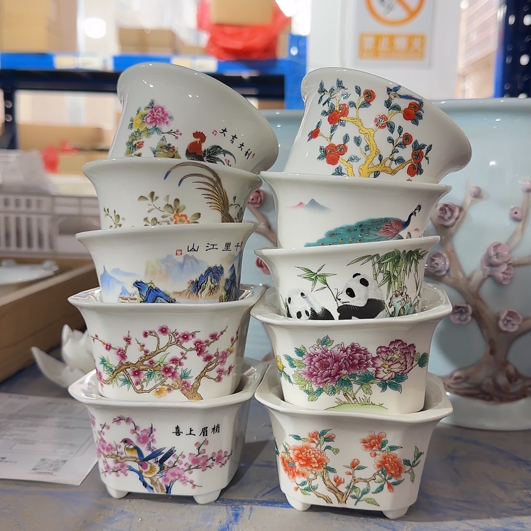 陶瓷花盆特价上新