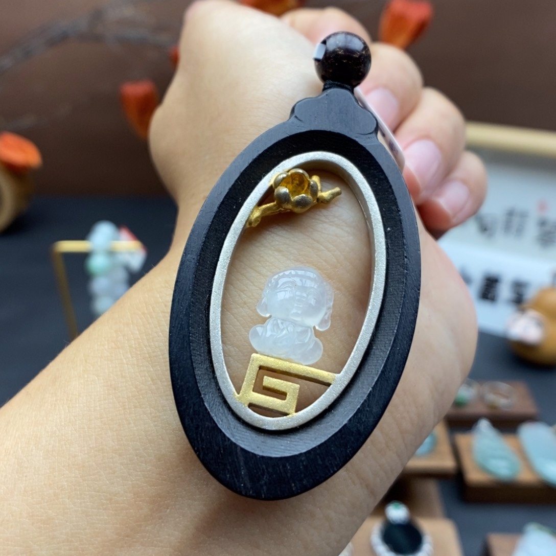 【闪购商品】颈饰未镶嵌翡翠28