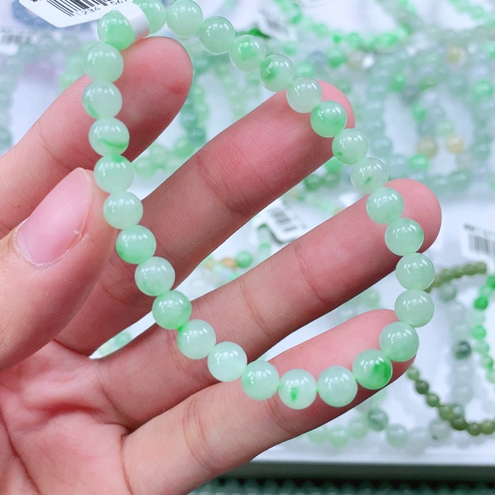 未镶嵌手链翡翠翡翠