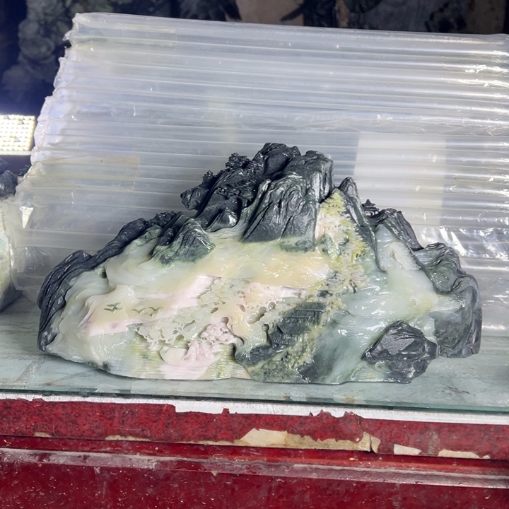 独山玉未镶嵌吊坠(不含链)