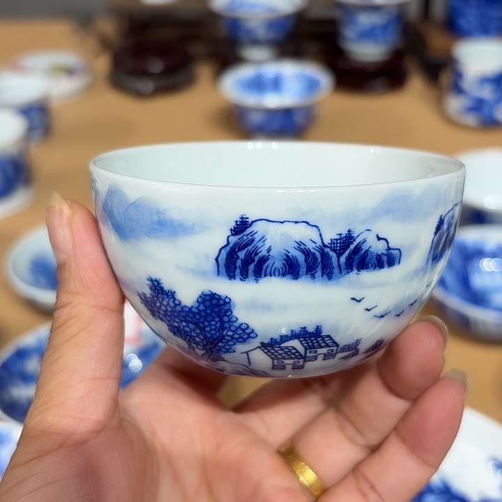 景德镇纯手绘单杯